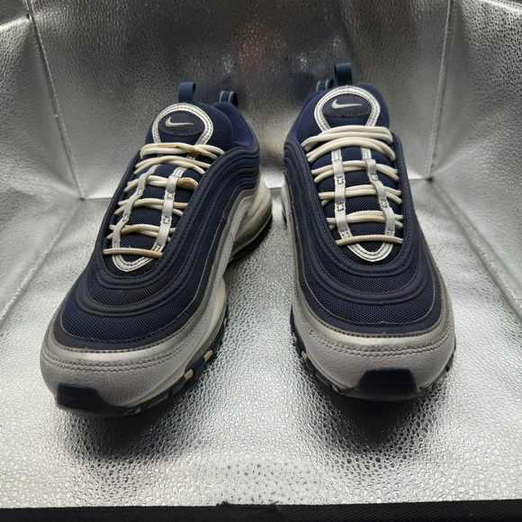 Size 11 Nike Air Max 97 Navy Blue White Gray Mens Dallas Cowboy Shoes DH0612-400 main image 5